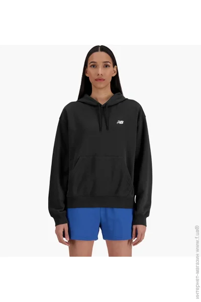  New Balance Hoodie Black (WT41507BK-M)