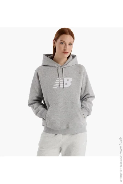  New Balance Hoodie Grey (WT43524AG-S)