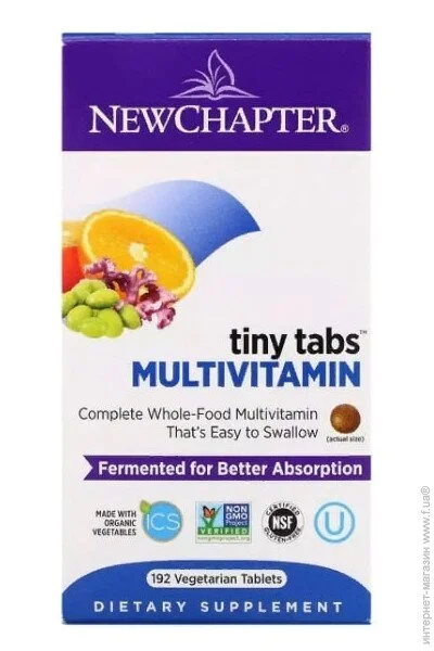   New Chapter Multivitamin 192 Veg Tabs NC0362 (000002670)