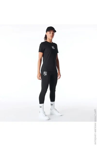 Спортивная футболка New Era Женская Футболка WMNS LE NYY Черный M (7d60564899 M) Спортивная футболка New Era Женская Футболка WMNS LE NYY Черный M (7d60564899 M)
