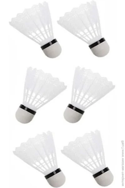   Newt   Badminton Shuttlecocks NE-BD-004W  6 