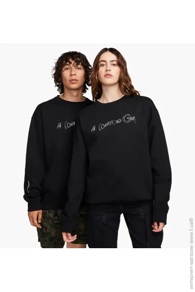  Nike Acg Therma-Fit Fleece Crew Black (FD8760-010-S)