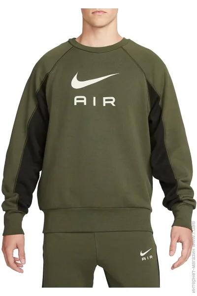  Nike Air FT Crew Sweatshirt (DQ4205-222-L)