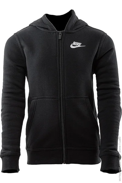  () Nike   B NSW HOODIE FZ CLUB  122-128 (7dBV3699-010 122-128)