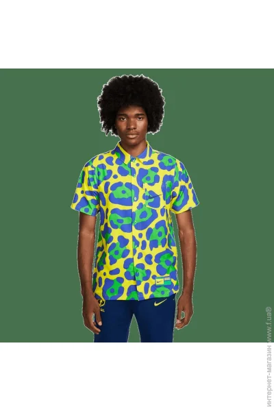  Nike Brazil Woven Top (DR0466-100-M)