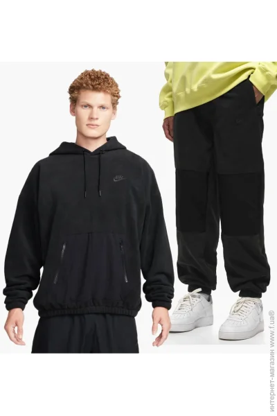   Nike Fleece (FB8388-010_FB8384-010-S)