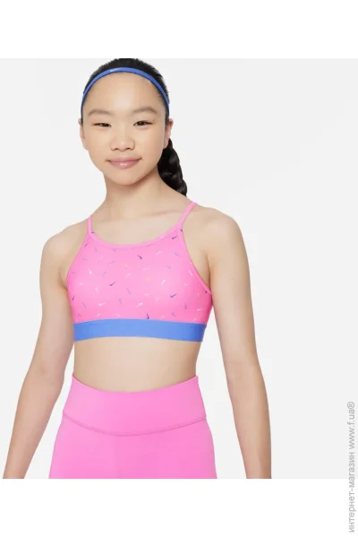 - Nike  G NK ONE BRA LOGO PRINT FD4852-675 .M 