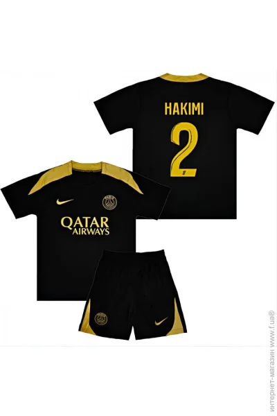  Nike    HAKIMI 2  2024-2025 Training Black (set3624-125356-124416)