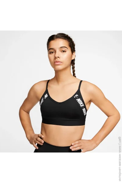 Nike INDY LOGO BRA (CJ0559-010-XS)