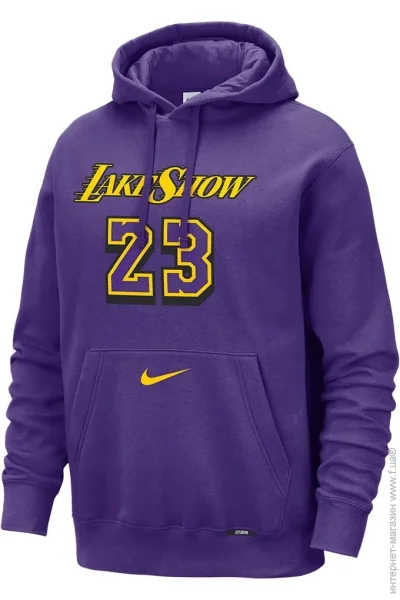  Nike Lakers Hoodie (FZ0552-504-S)