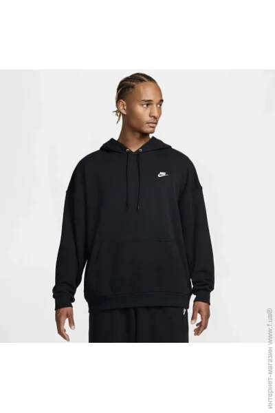  Nike M NK CLUB FT OVERSIZED PO HDY (HJ1816-010-XS)