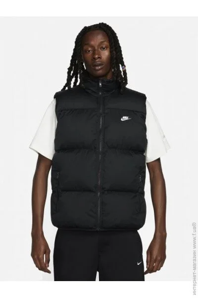  Nike M Nk Club Puffer Vest (FB7373-010-S)