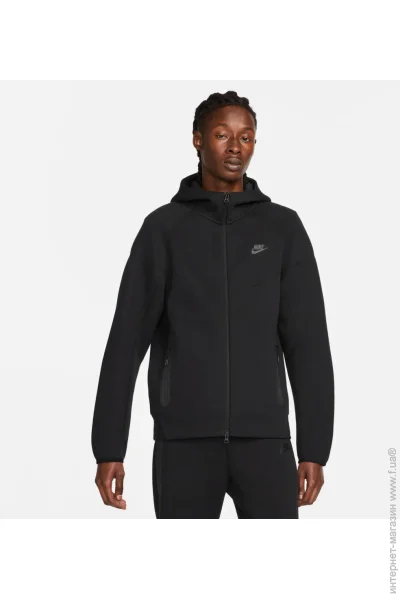 Nike  M NK TCH FLC FZ WR HOODIE FB7921-010 .S 