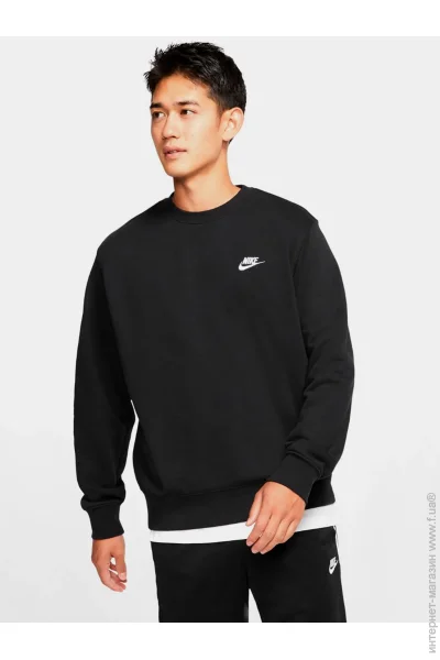  Nike M Nsw Club Crw Ft (BV2666-010-2XL)