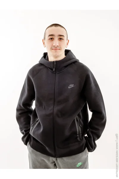  () Nike   M TCH FLC FZ WR HOODIE  M (7dFB7921-010 M)