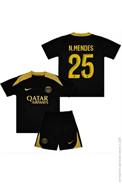  Nike    N.MENDES 25  2024-2025 Training Black (set3624-125360-124418)