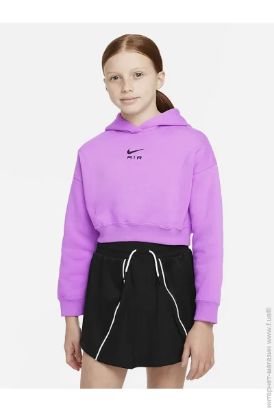  Nike NSW AIR CROP HOODIE (DX5008-532-147-158 )