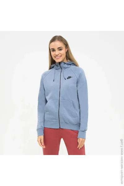  Nike NSW ESSNTL FLC FZ HOODIE (DX2317-493-XS)
