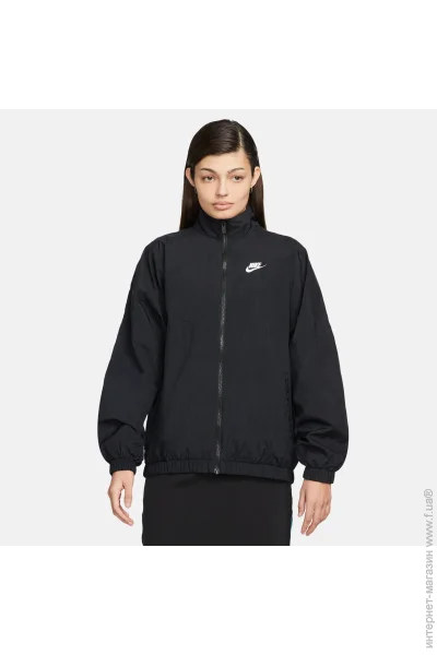  Nike NSW ESSNTL WR WVN JKT (DM6185-010-L)