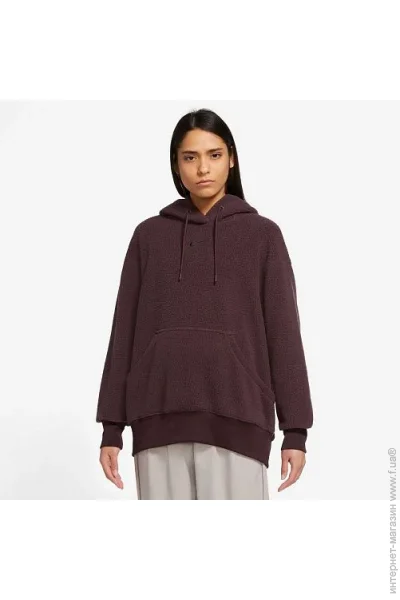  Nike NSW PLSH PO HOODIE (DQ6840-652-S)