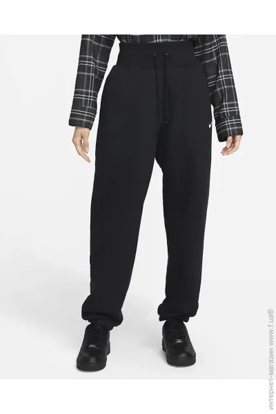   Nike Nsw Style Flc Hr Pant Os Black (DQ5887-010-XS)