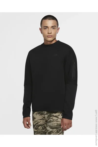  Nike Nsw Tech Fleece Crew (CU4505-010-M)