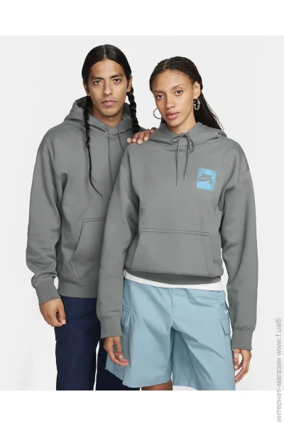  Nike Pullover Skate Hoodie (FQ2194-084-L)