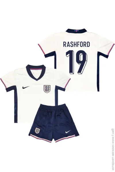  Nike    RASHFORD 19  볿 EURO 2024 England Home (set3530-122455-122248)