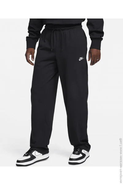 Спортивні брюки Nike SPORTSWEAR CLUB KNIT OPEN-HEM (FQ4332-010-L) Спортивні брюки Nike SPORTSWEAR CLUB KNIT OPEN-HEM (FQ4332-010-L)