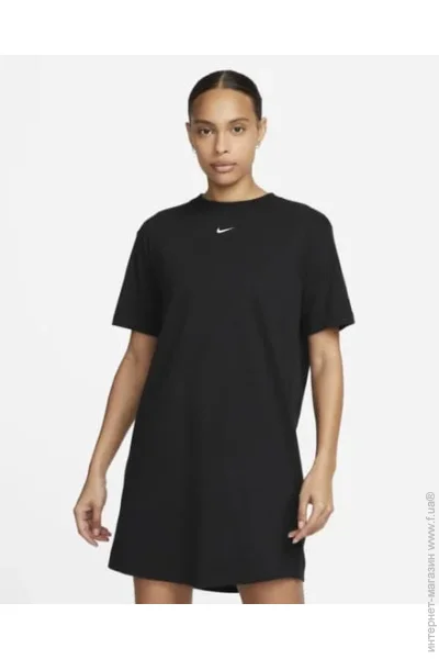   Nike Sportswear Essential Women's Short-Sleeve T-Shirt (DV7882-010-S)