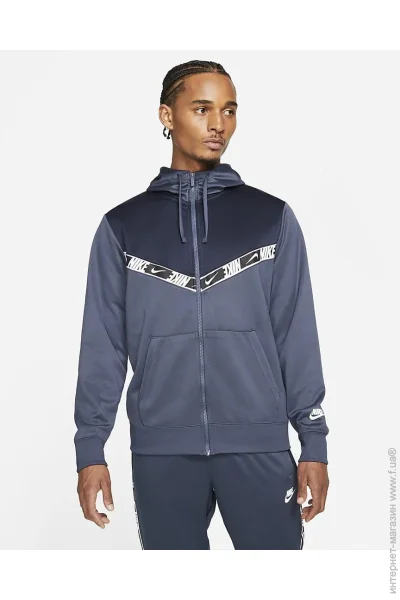  () Nike   Sportswear Men's Full-Zip Hoodie  S (7dDM4672-437 S)