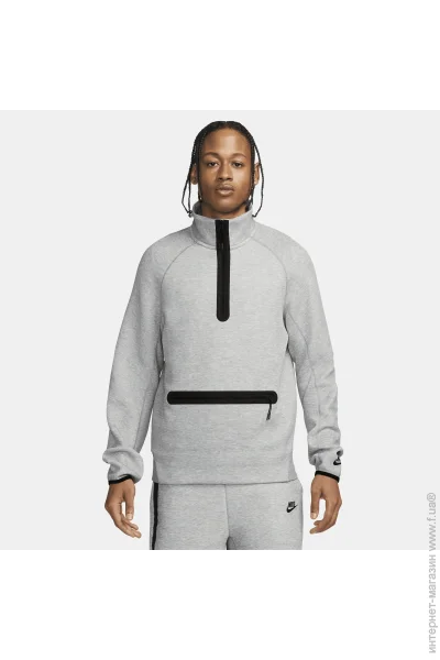  Nike Sportswear Tech Fleece 1/2-Zip Sweatshirt (FB7998-063-XS)