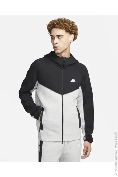  Nike Sportswear Tech Fleece Windrunner Full-Zip Hoodie (FB7921-064-S)