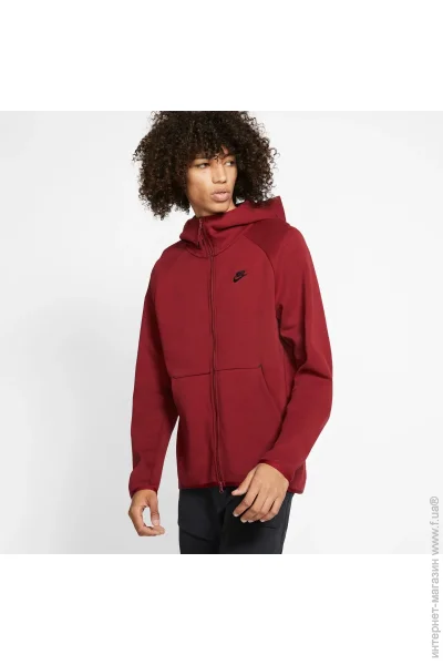 Nike TCH FLC HOODIE (928483-677-M)
