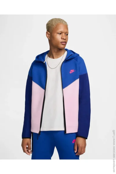 Nike Tech Fleece Blue/Pink (FZ4709-480-S)