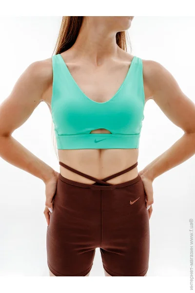 - Nike   W NK DF INDY PLUNGE CUTOUT BRA  XS (7dDV9837-363 XS)