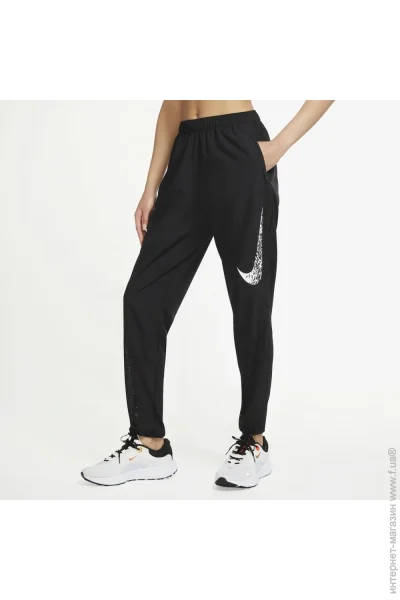   Nike W NK DF SWOOSH RUN PANT (DM7771-010-XS)