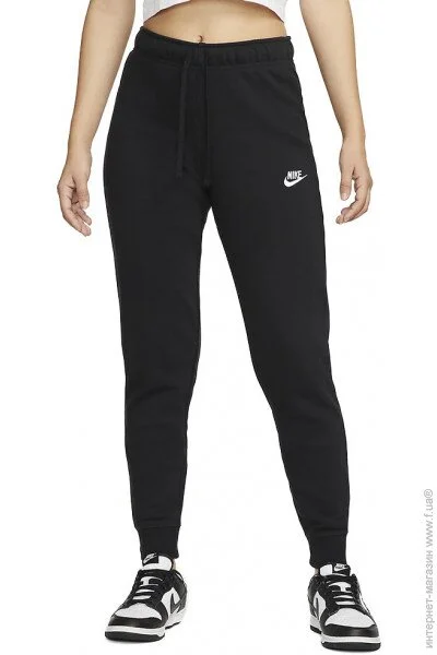   Nike W Nsw Club Flc Mr Pant Tight (DQ5174-010-S)
