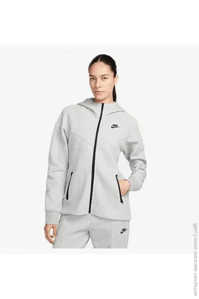  Nike W Nsw Tch Flc Wr Fz (FB8338-063-L)
