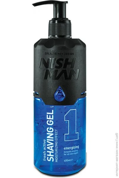 Nishman    Shaving Gel No.1 Fresh Active 400ml