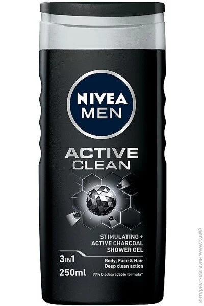    Nivea shower  /    men 250  (6001051000692)