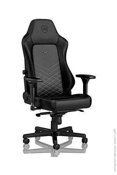   Noblechairs Hero Black/Platinum White (GAGC-117)