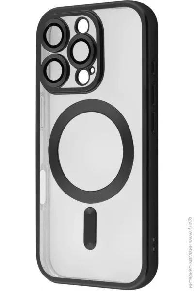  Metal Matte Case  Magnetic Ring iPhone 16 Pro Max black titanium (606820806)