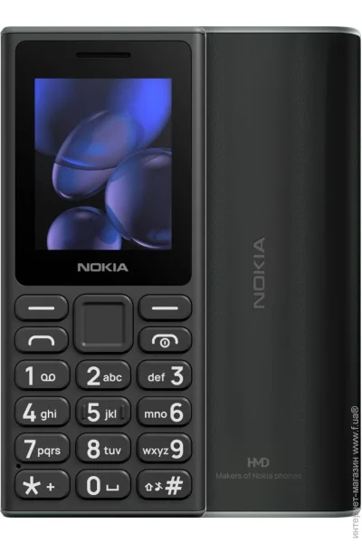 Nokia 105 DS 2024 Black
