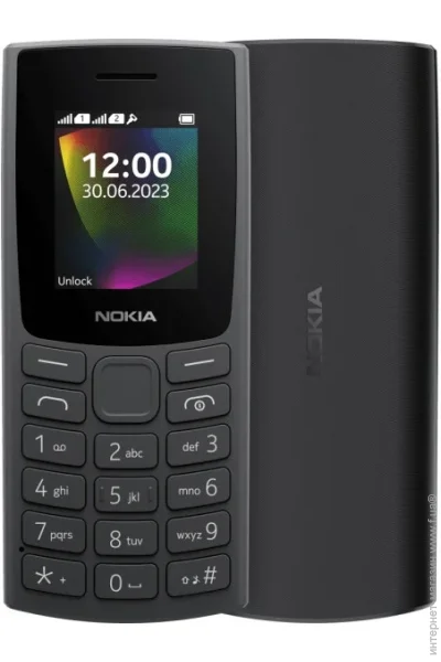  Nokia 106 Dual Sim 2023 Charcoal