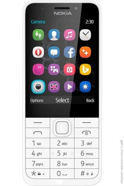  Nokia 230 Dual Silver White (A00026972)