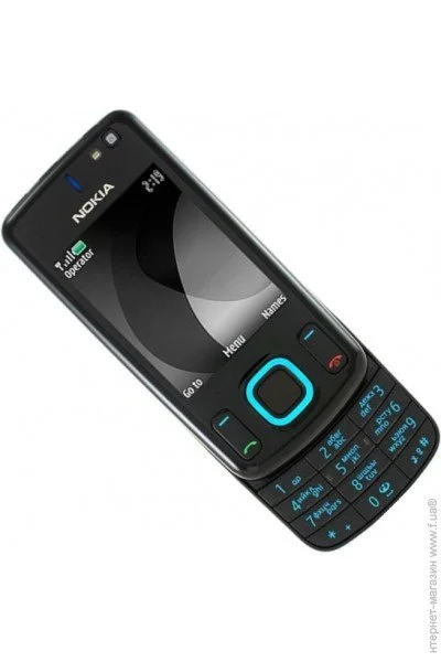  Nokia 6600 Slide Black Blue