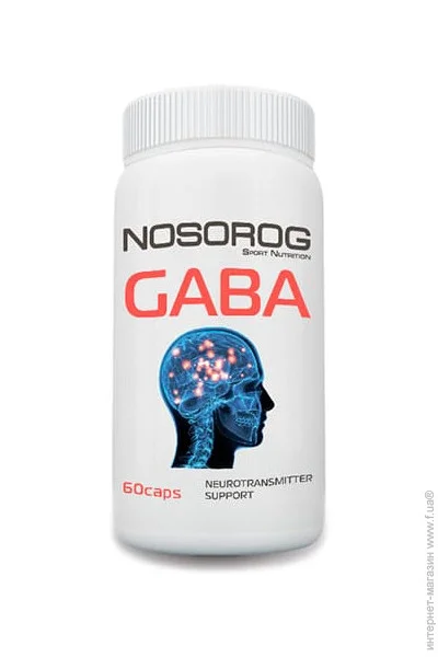 Nosorog Nutrition  Nosorog GABA, 60 