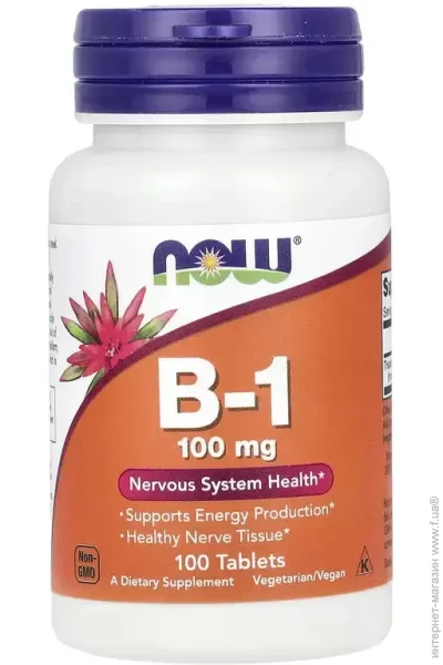   -1 NOW B-1 100 mg 100 Tablets (-00001128)