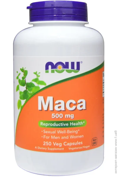  , 500 , Maca, Now Foods, 250   (NF4762)